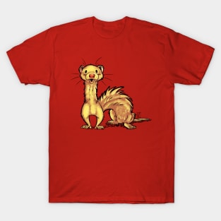 Ferret - Yellow Fur T-Shirt